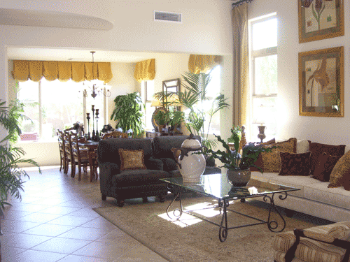 Peoria Arizona new home Willow dining room