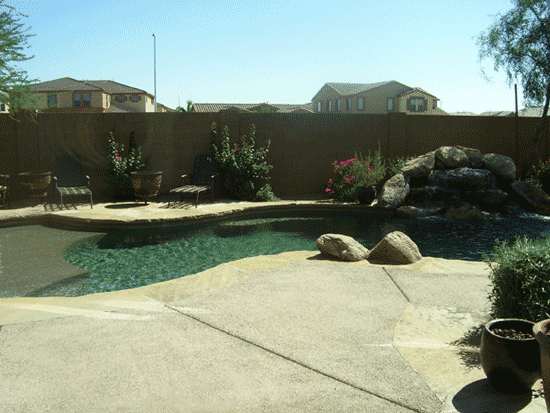 Arizona new home Sage pool