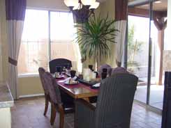 Arizona new home Essex dining room